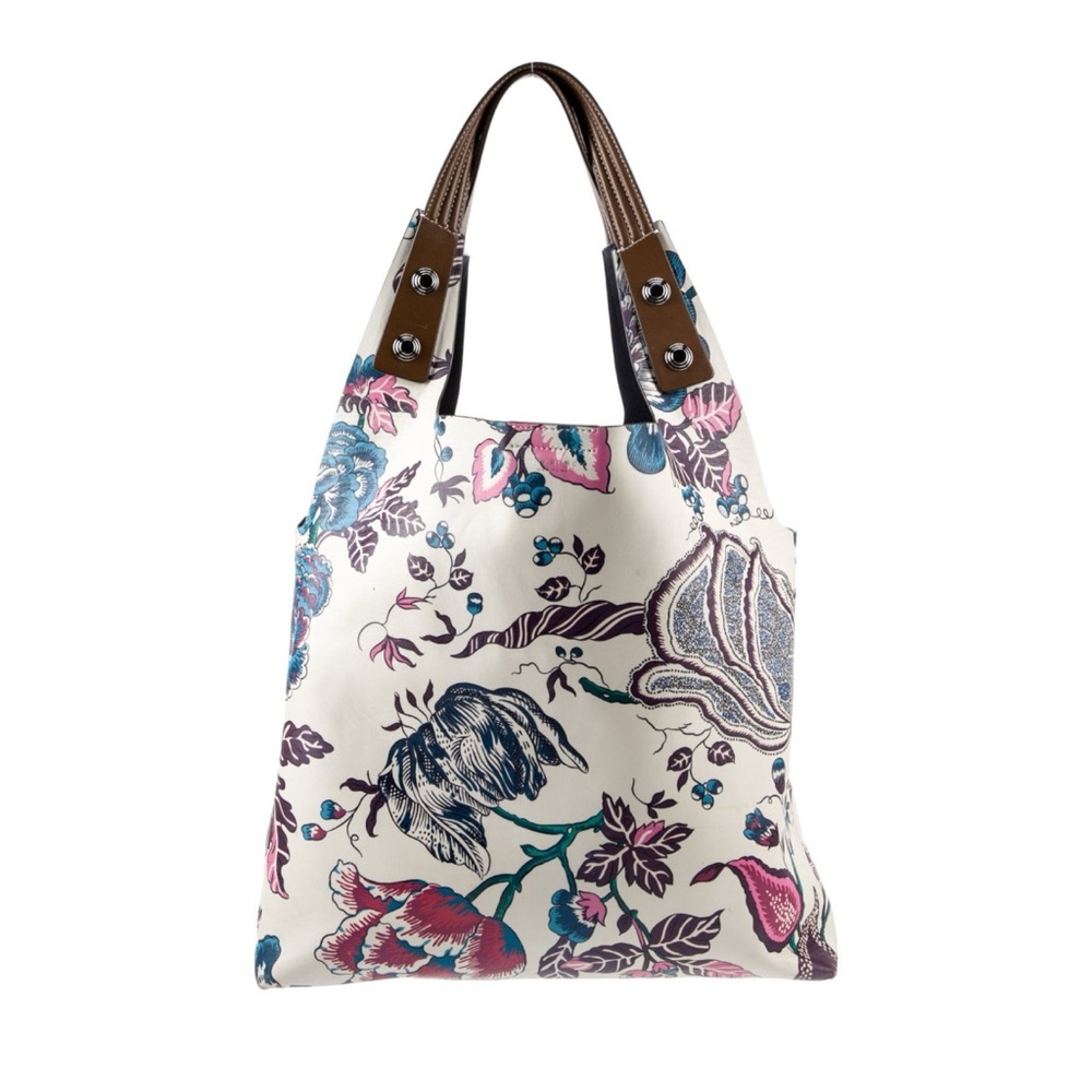 Tory Burch Rory Tote In Happy Times Print